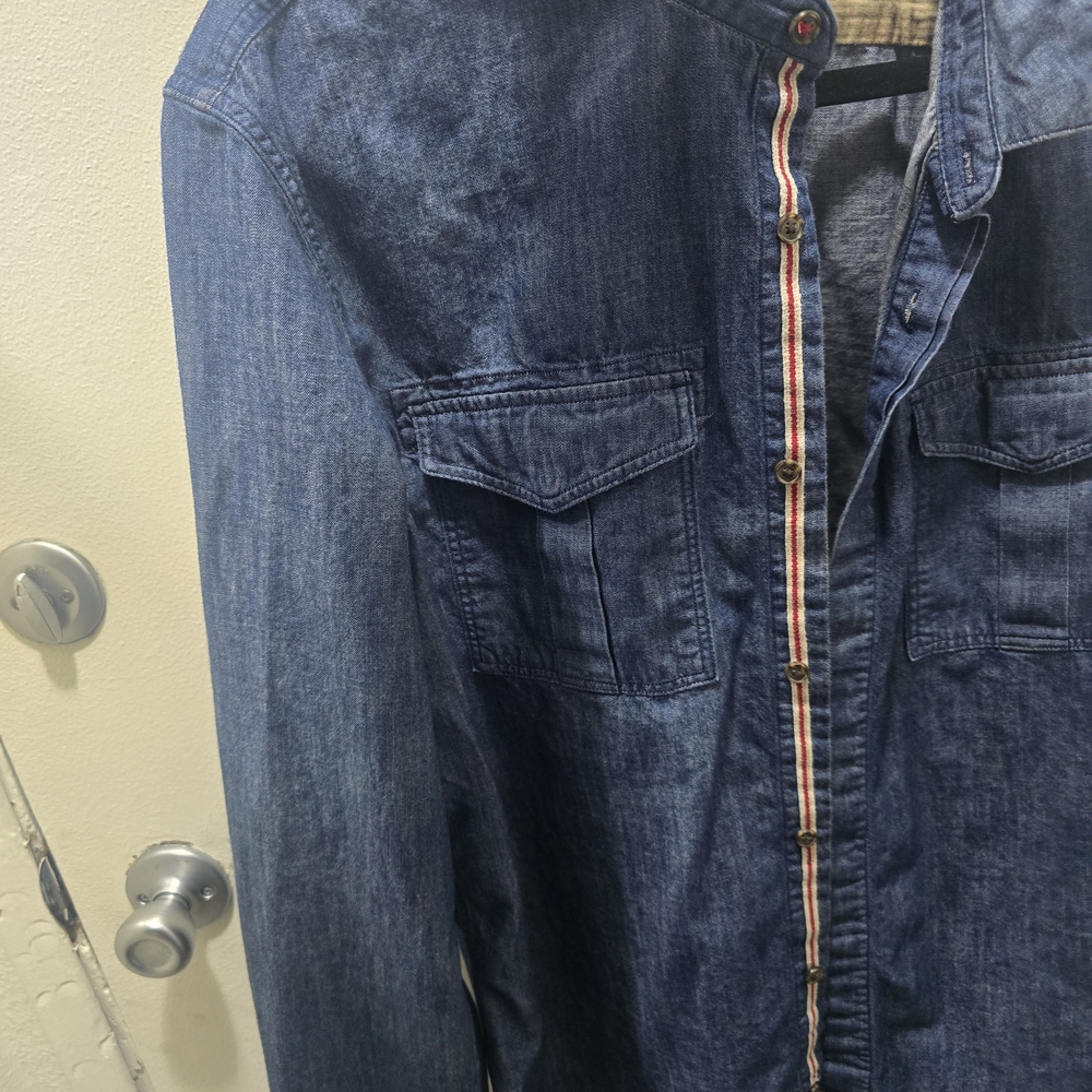 Banana Republic Heritage Collection Denim Shirt - XL - Tailored Slim Fit - Picture 5 of 12